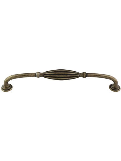 Tuscany Cabinet Pull - 8 13/16 inch Center-to-Center in German Bronze.